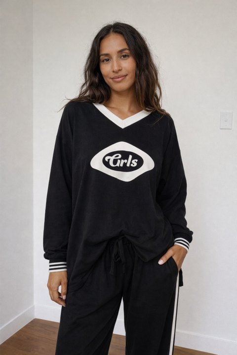 GRLS Long Sleeve - Black