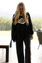 GRLS Racer Pant - Black