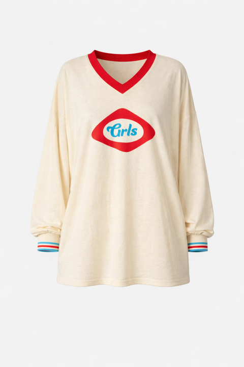 GRLS Long Sleeve - Cream