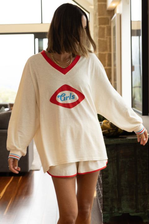 GRLS Long Sleeve - Cream