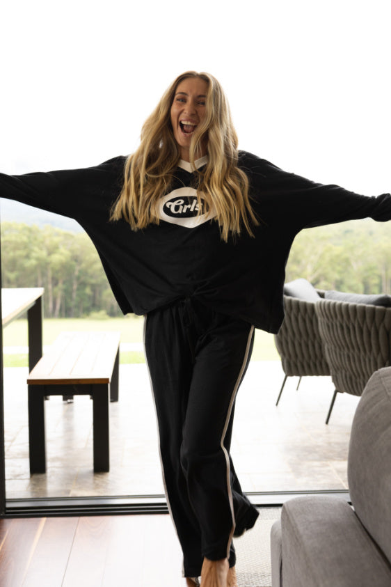GRLS Racer Pant - Black