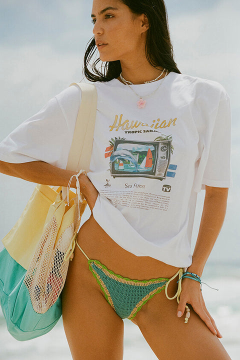 Hawaii Sailing Tee - White