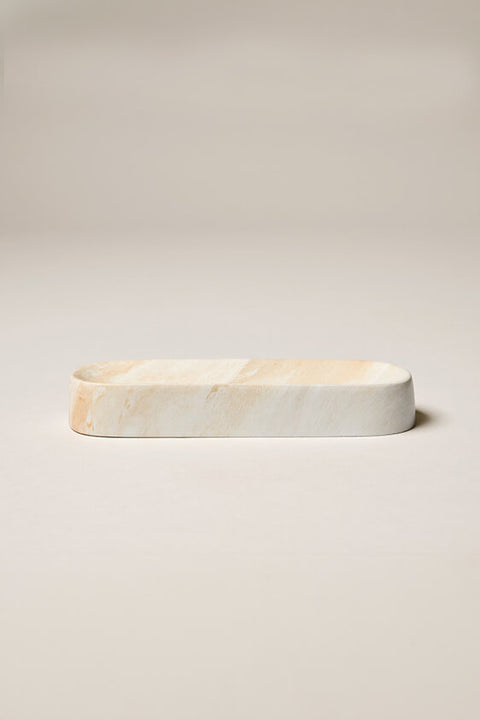 Ceramic Incense Holder - White