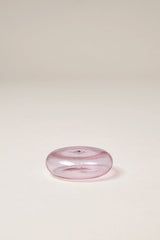 Glass Vessel Incense Holder - Pink