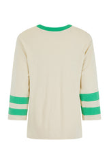 Homecoming Biker Tee - Green Fields