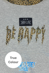 Be Happy Leopard Hoodie