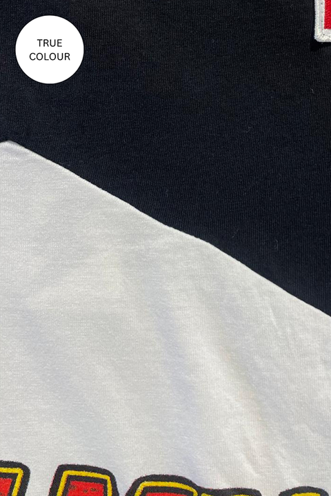 Mermaid Racing Very Oversized Tee - Black/White