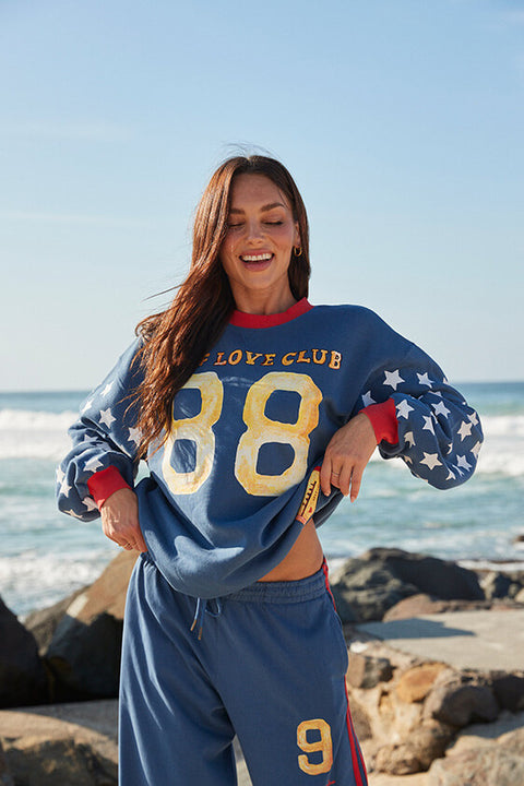 The You Cute Long Sleeve Tee - Blue