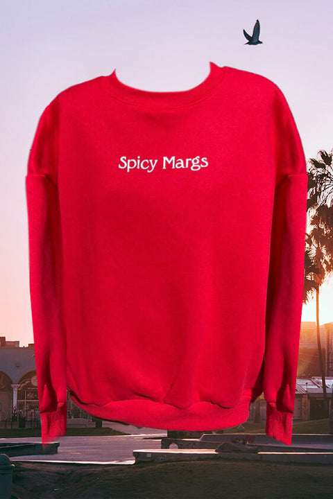 Spicy Margs Sweatshirt - Red