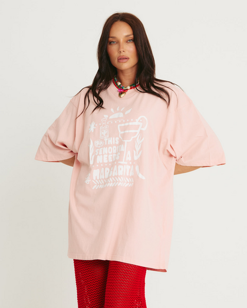 The Margie Tee - Pink