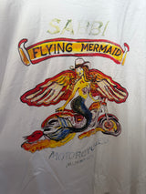 The Flying Mermaid Tee - White