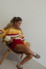 Isabel knit - autumn stripe