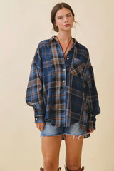 Kambrie Flannel Shirt - Midnight Mesa * PRE ORDER