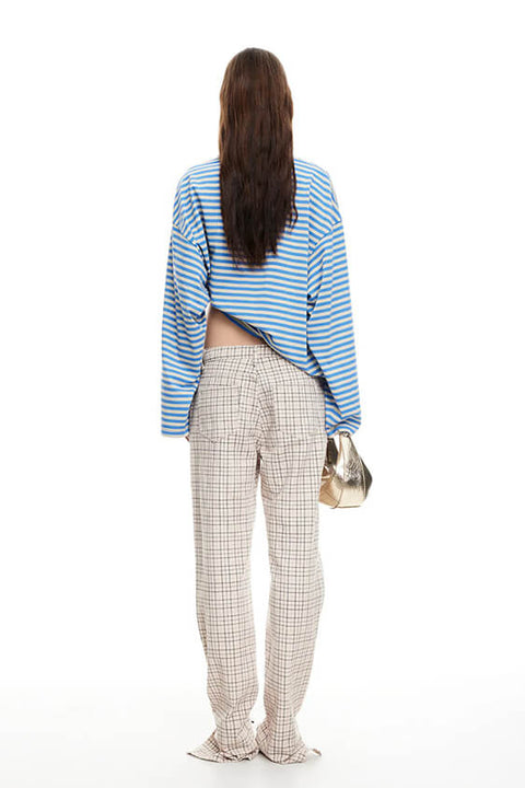 Bloom Long Sleeve Top - Mickey Blue Stripe