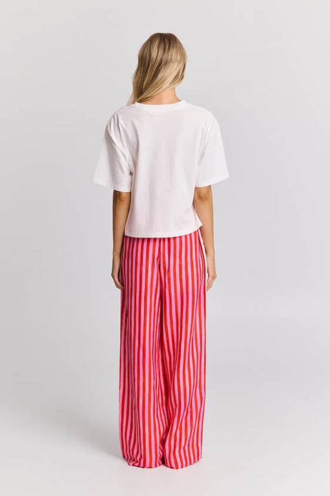 Cherry Ripe Linen Pant