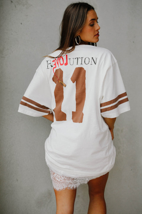The Love Revolution Tee - Off White