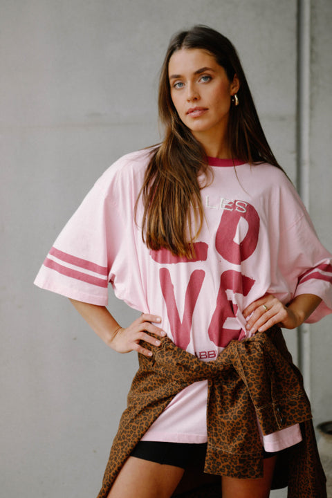 The Love Revolution Tee - Pink