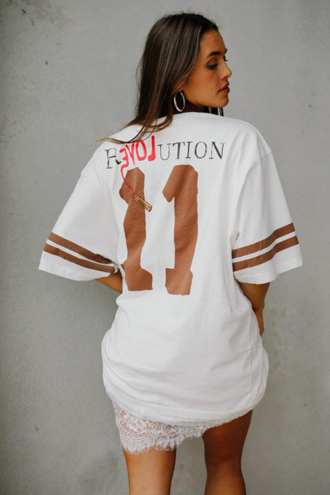 The Love Revolution Tee - Off White