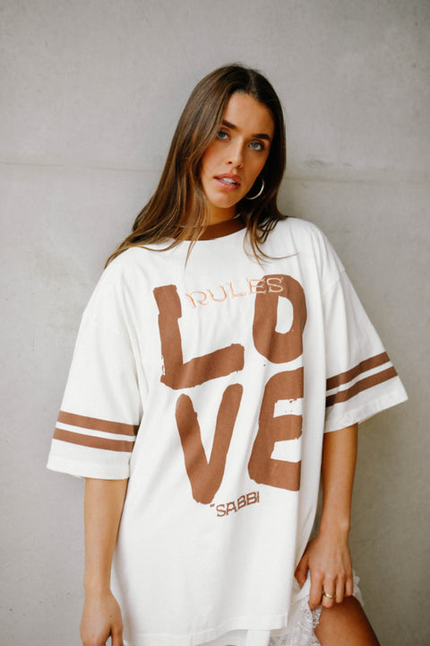The Love Revolution Tee - Off White