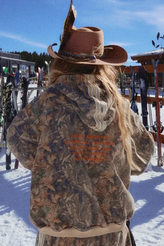 Name Yourself Hoodie - Camo Tree