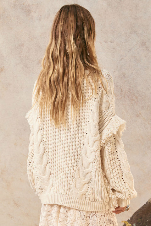 Nomadic Knit Jumper - Cloud