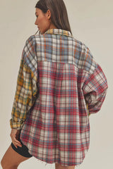 Noelle Flannel Shirt - Harvest Patchwork