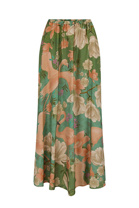 Floridian Maxi Skirt - Sage