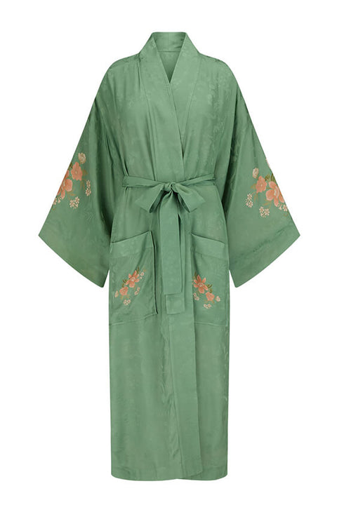 Floridian Reversible Robe - Sage