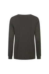 Pajarito Long Sleeve Tee - Charcoal Grey