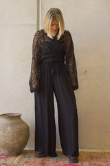 Safari Paperbag Pant - Black