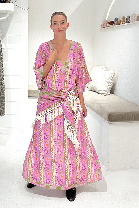 Goldie Gown - Desert Rose