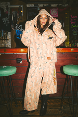 Be-Youtiful wide Leg Sweat Pants - Pink Camo