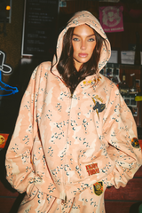 The Be-Youtiful Ranch Zip Hoodie - Pink Camo