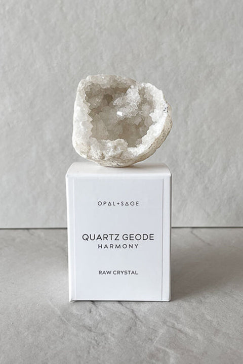 Quartz Geode Raw Crystal