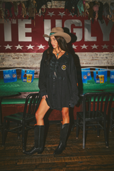Be-Youtiful Ranch Shirt - Black