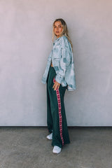 The Raving Hearts Pants - Green