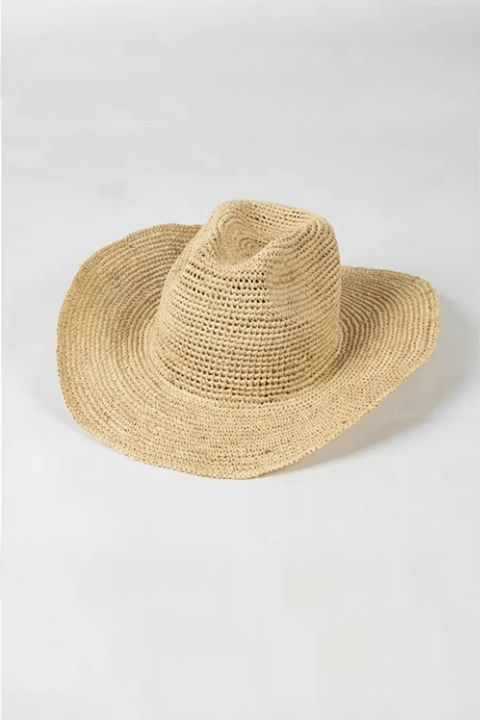 Sunday's Raffia Hat- Natural