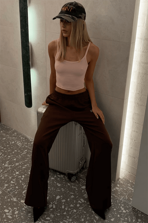 Lounge Pants - Brown