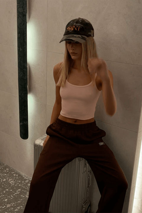 Lounge Pants - Brown