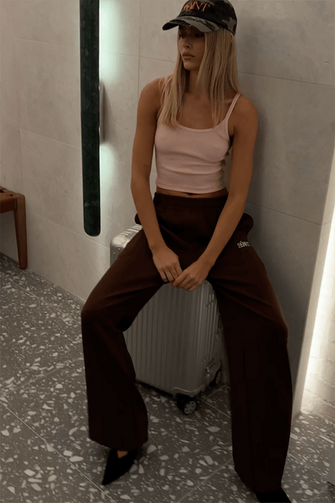 Lounge Pants - Brown