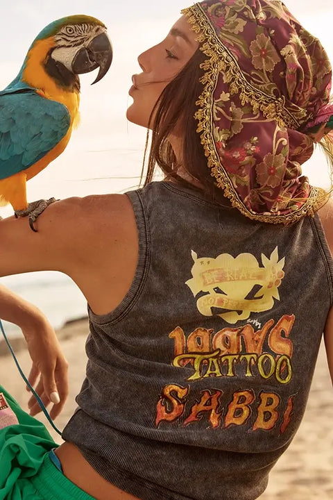 The Smooth Sailing Tank - Charcoal