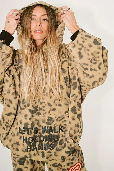 Sorry Mom Hoodie - Leopard