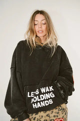 Sorry Mom Hoodie - Vintage Black