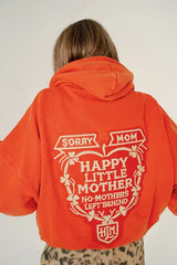 Sorry Mom Hoodie - Vintage Red