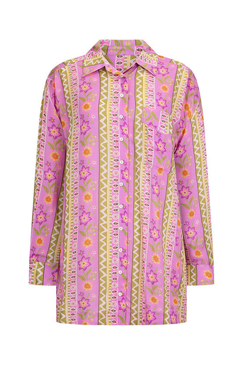 Goldie Shirt - Desert Rose