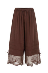 Teodora Lace Pantaloon - Fudge