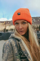 Sabbi Snow Beanie - Fluro Orange