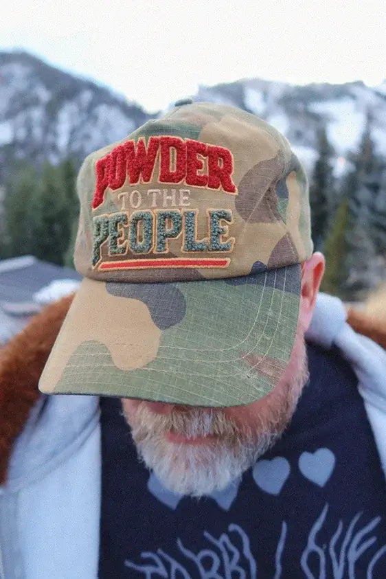 Powder to the People Cap