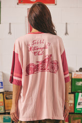 The Tattoo and Roses Tee - Pink