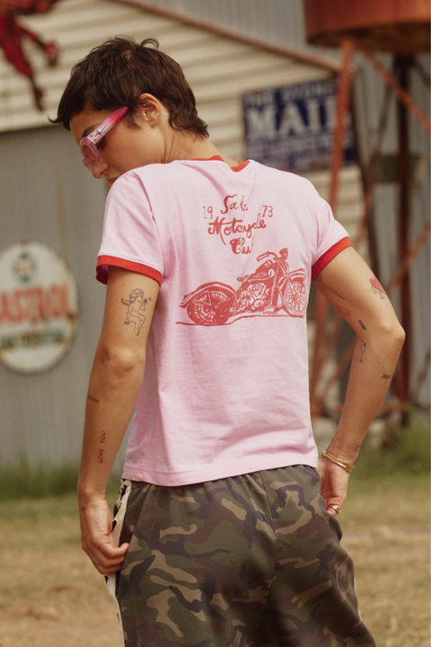 The Raving Hearts Mid Length Shorts - Camo